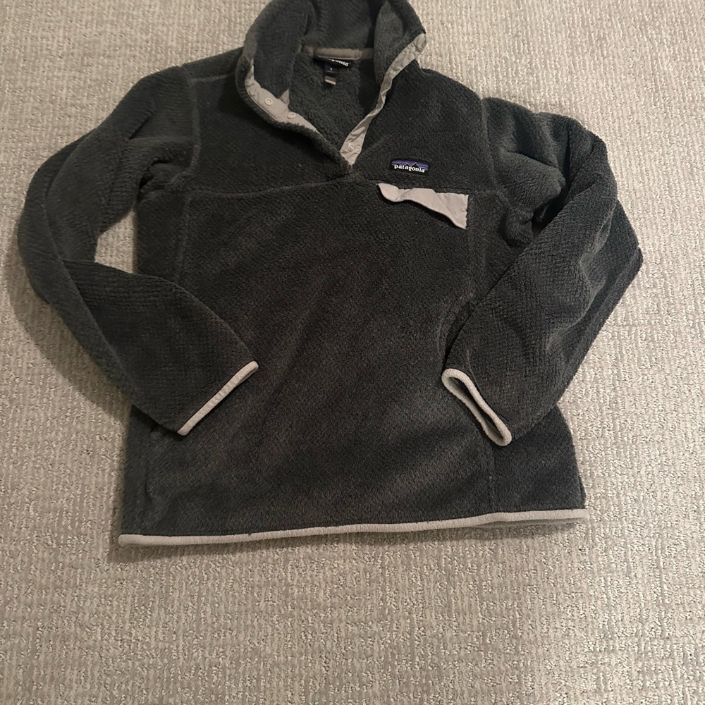 Patagonia Charcoal Fleece Jacket